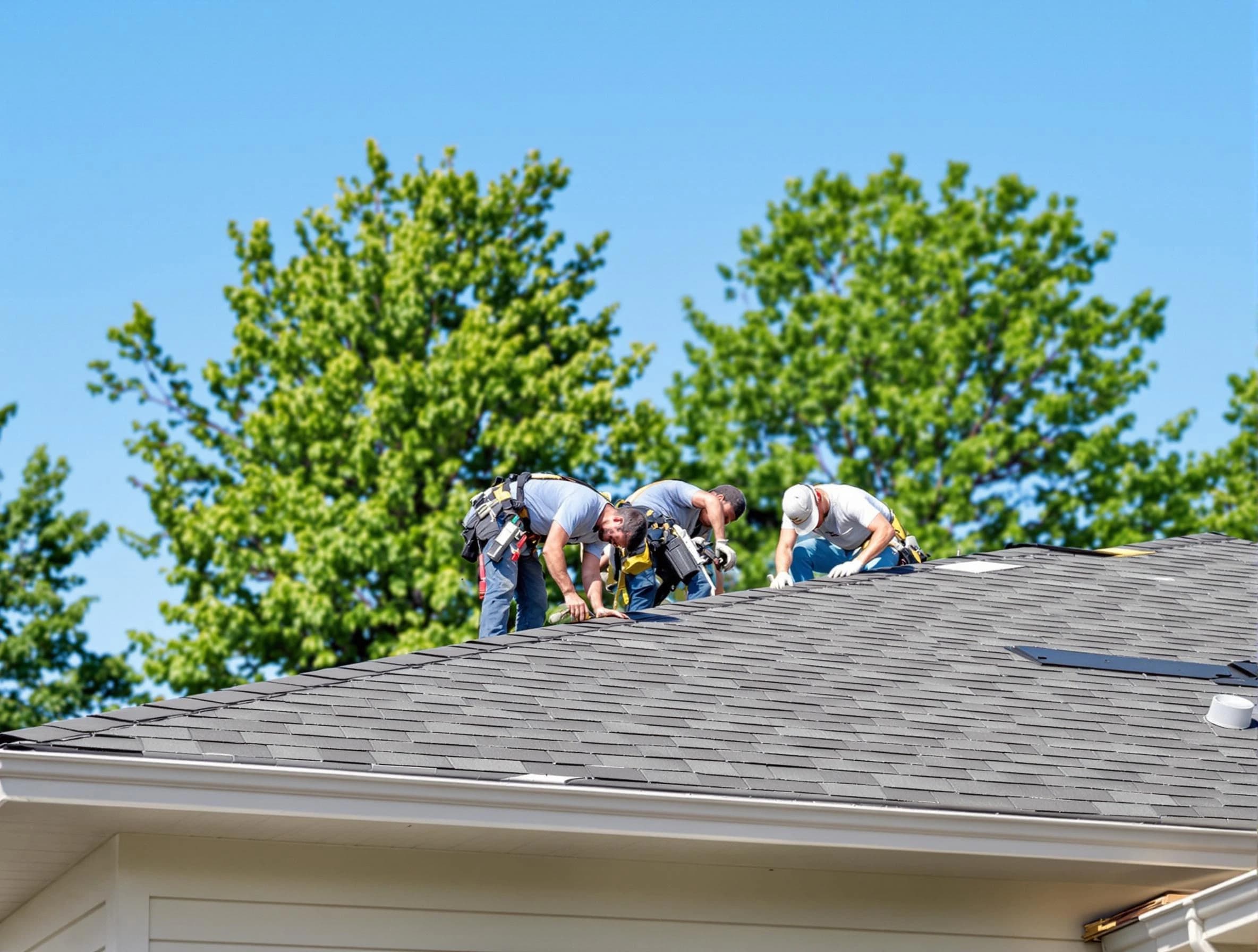 Cuyahoga Falls Roofing Company technicians providing top-quality roofing services in Cuyahoga Falls, OH